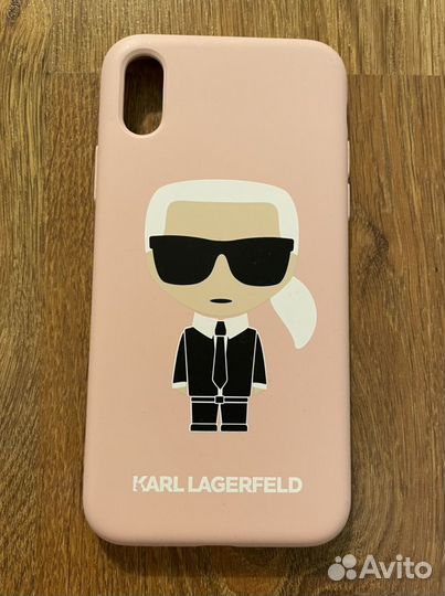 Чехол на iPhone xs оригинал Karl Lagerfeld