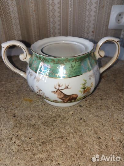 Сахарница керамика