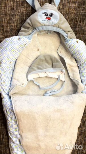 Конверт зайка