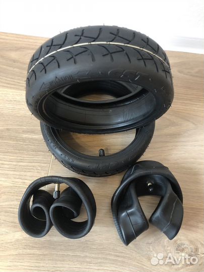2 покрышки и 4 камеры для самоката xiaomi