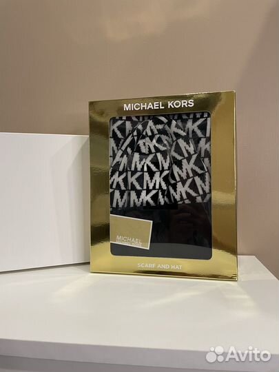 Комплект шарф + шапка Michael Kors новый