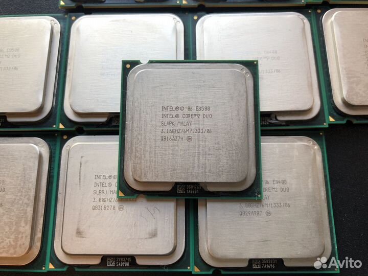 Процессоры на 775 сокет(Intel E8500, E8400, Q6600)