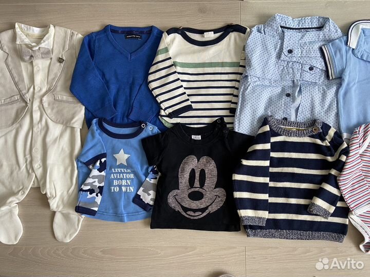 Детские вещи на мальчика 56-86