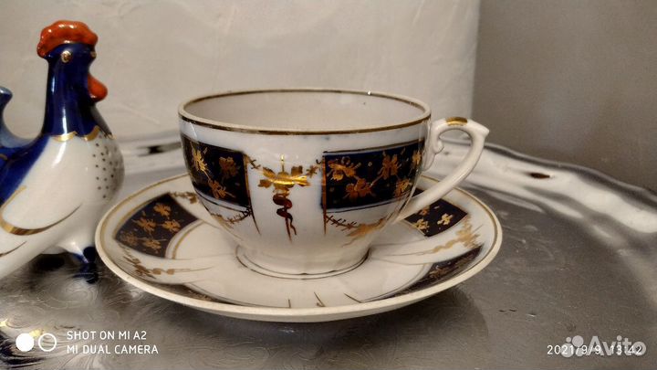 Чайные, кофейные фарфоровые кружки и пары