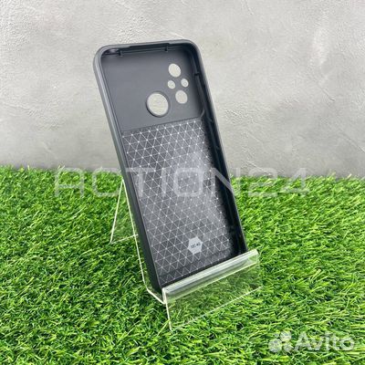 Чехол на Xiaomi Redmi 12C трансформер (черный)