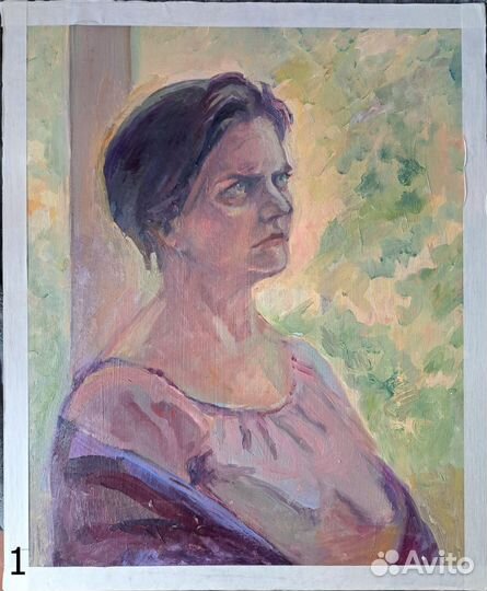 Учебные работы,этюды маслом