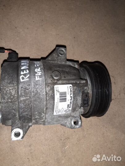 Компрессор кондиционера Рено Лагуна 2, 2.0 бензин