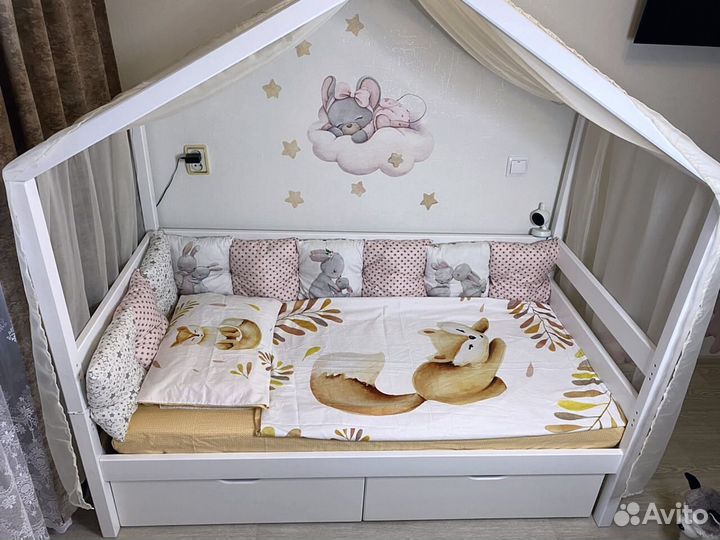 Кровать односпальная детская