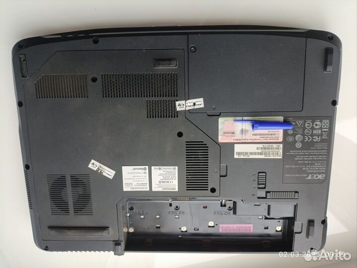 Ноутбук Acer aspire 5720 -102G16mi