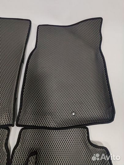 3D эва коврики c бортами Kia Rio III + рест