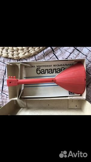 Ретро электронная балалайка СССР (90-е)
