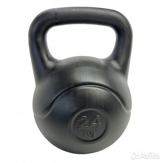 Гиря 24 кг пластиковая