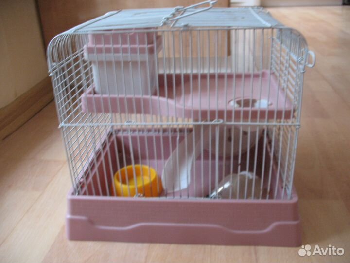 Замок -клетка, двухэтажная для хомяка, мышек