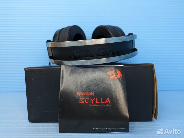 Наушники Scylla для пк амбушюры 50мм игровые