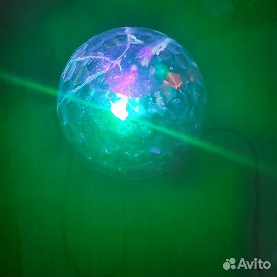 Диско шар-колонка блютуз