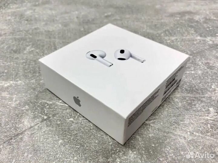 AirPods 3 «Оригинал» Чехол + Гарантия + Доставка