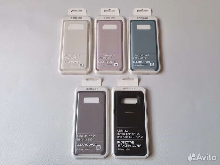 Чехлы на Samsung Note 8 оригинал новые