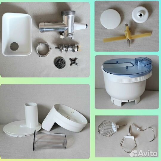 Детали кухонного комбайна mum4