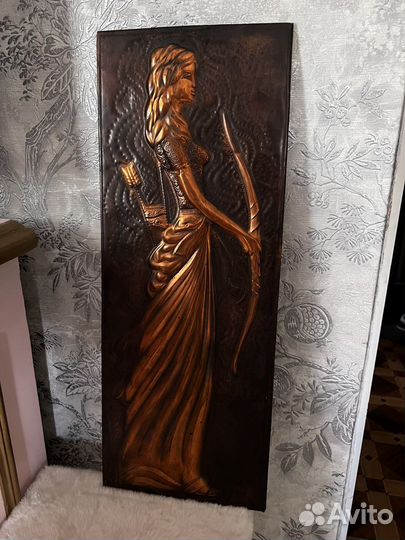 Чеканка панно СССР