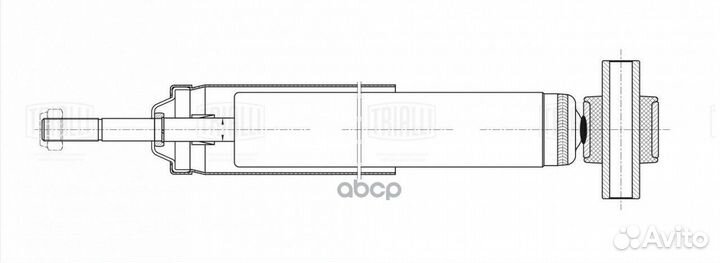 Амортизатор volvo XC90 02- задн. AG10525 Trialli