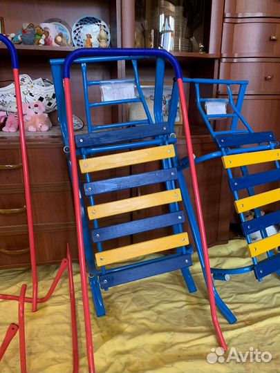 Детские зимние санки