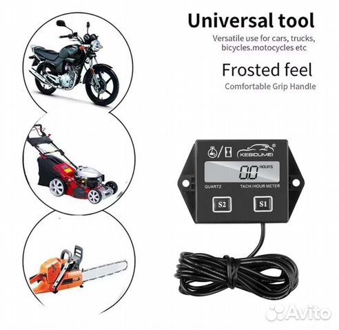 Тахометр/счётчик моточасов