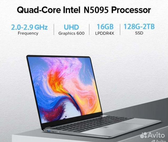 Ноутбук новый 15.6