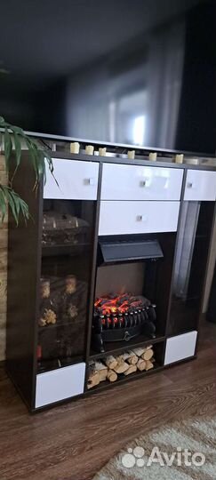 Камин электрический с порталом бу