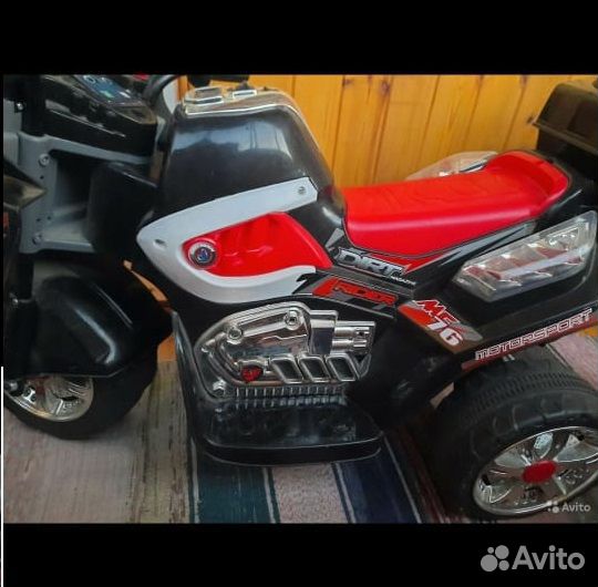Детский мотоцикл на аккумуляторе