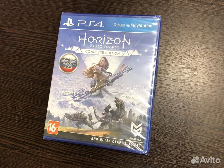 Horizon zero dawn ps4 новый запечатанный