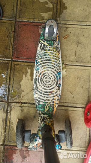 Самокат детский трехколесный бу