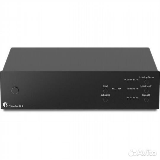 Фонокорректор Pro-Ject Phono Box S3 B Black