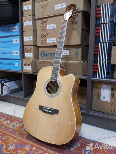 Гитара электроакустика новая