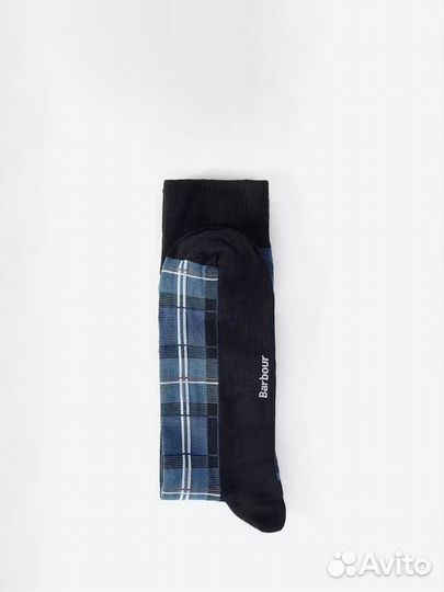 Barbour носки мужские тартан