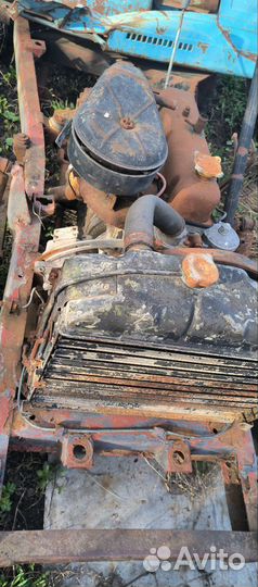 2 Мотора от Волги 24,пускач с редуктором мтз, плуг