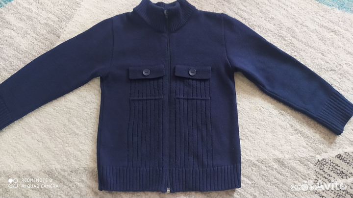 Кофта на молнии для мальчика
