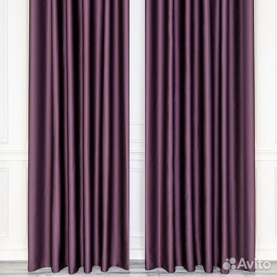 Шторы блэкаут аврора фиолет новые пошив