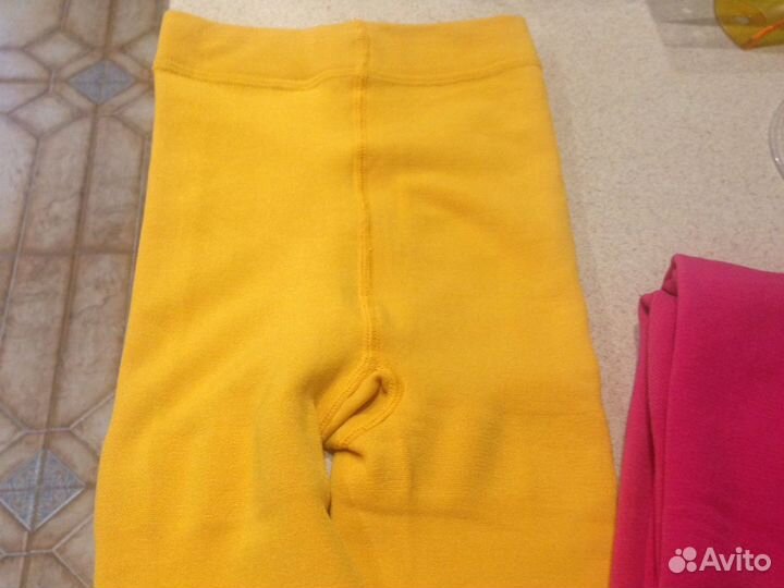 Колготки на флисе р 38-42 на рост 130-146