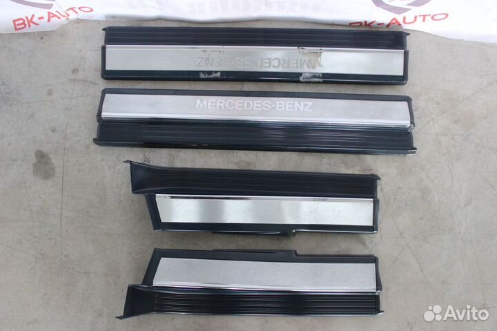 Порожки салонные Mercedes S-Class W140 Коротыш