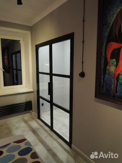 Перегородка для зонирования стеклянная