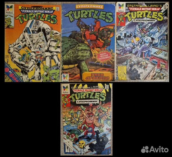 Черепашки ниндзя комикс