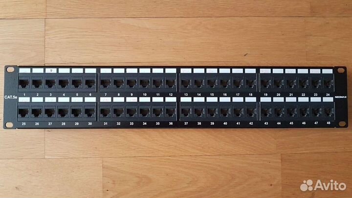 Патч-панель Neomax 48 ports