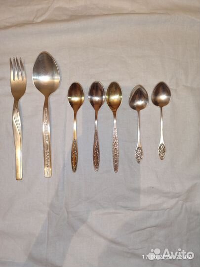 Ложка и вилки мнц СССР