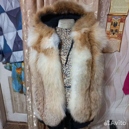 Жилетка из лисы 48 50