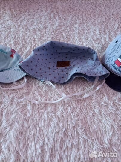 Кепка, панамки на малыша с 6 месяцев до 1.5 лет