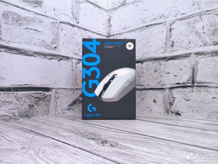 Беспроводная игровая мышь Logitech G304 белая