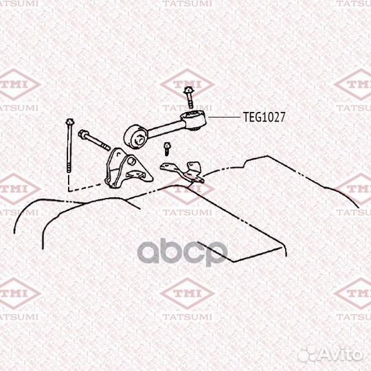 Опора двигателя TEG1027 tatsumi