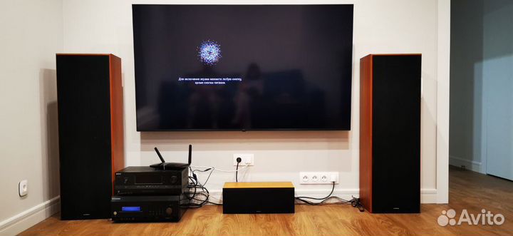 Колонки Ultimate PT1003 Tower фронт + TRC5 центр