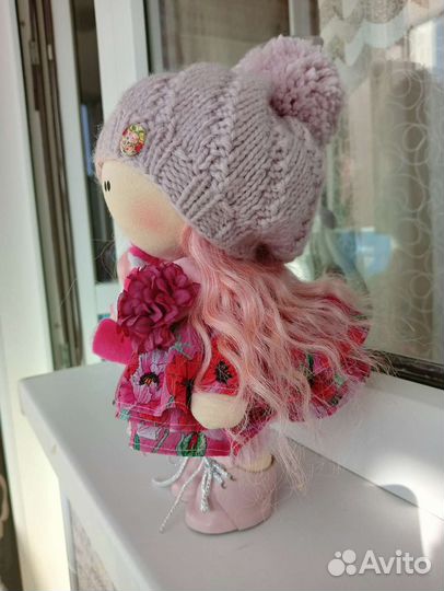 Текстильная кукла, интерьерная