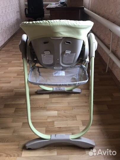 Стульчик для кормления chicco polly magic